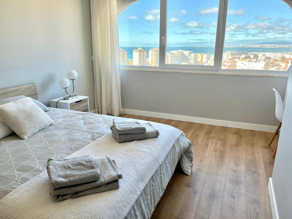 Апартаменти T2 Com Uma Vista Deslumbrante Sobre O Atlantico! Кошта-да-Капаріка Екстер'єр фото